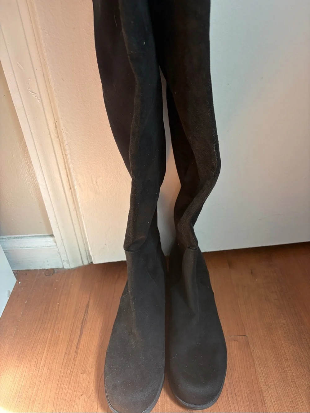 Classic Black Over-the-Knee Women's Boots